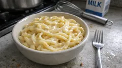 Krema olmadan kremamsı: Sütle hazırlanan pürüzsüz makarna sosu tarifi