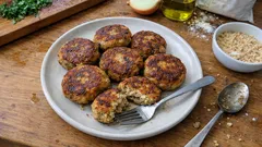 Soyasız vegan köfte tarifi: Enginarla tavada dışı çıtır, içi yumuşak