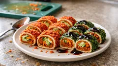 Çiğ Köfte Suşi: Lavaşla rulo yapın, lokmalık dilimleyin (davetlere çok yakışıyor)